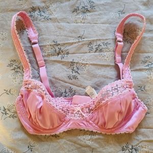 For Love and Lemons Posie Bra and Thong Panty Set